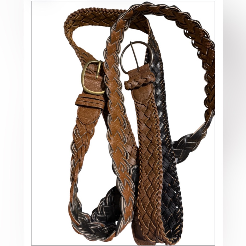 Braided Belt Set. two are included.  Size 14.  (48 inches long.)